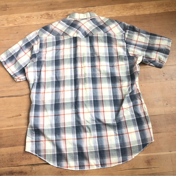 Wrangler short sleeve Pearl snap Sz XL - Picture 7 of 7